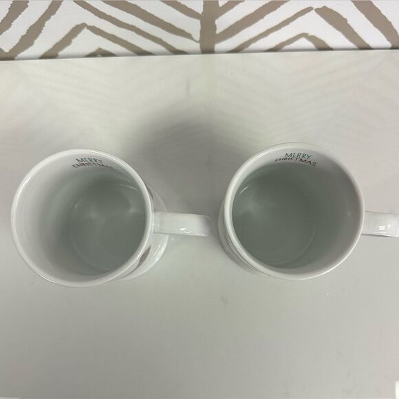 Set of 2 Cute Merry Christmas Cat Mugs - Picture 5 of 5